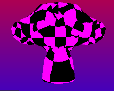 A 3D render of suzanne with texturemapping