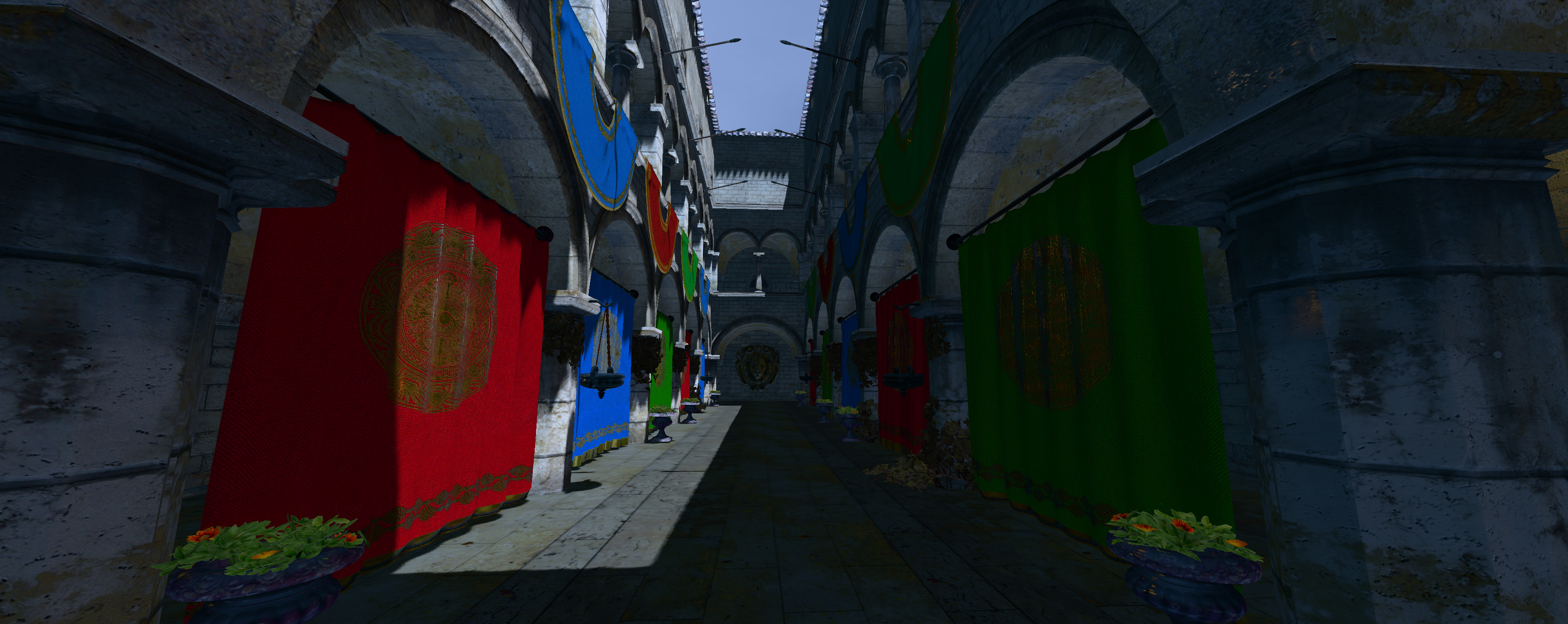 Sponza with PBRNeutral